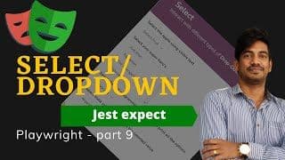 Handling Select/DropDown | Playwright - Part 9