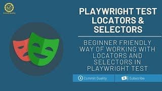 Playwright Tutorial - Locators and Selectors (NodeJS)