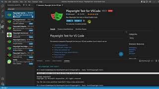 Playwright VsCode Extension