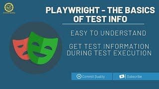 Playwright Tutorial - (NODEJS) Get Test Information during test execution